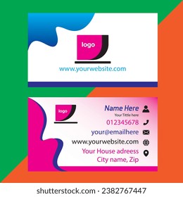 business card and update logo