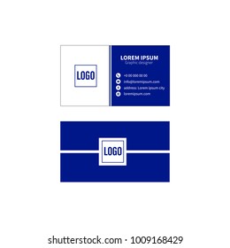 Business card vector