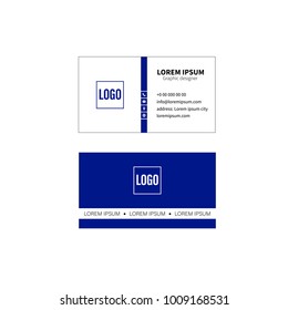 Business card vector