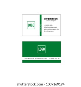 Business card vector