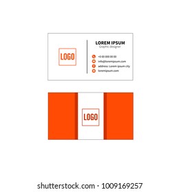 Business card vector