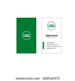 Business card vector