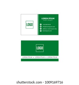 Business card vector