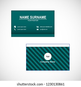 Business card vector