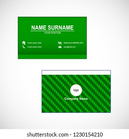 Business card vector
