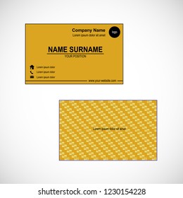Business card vector