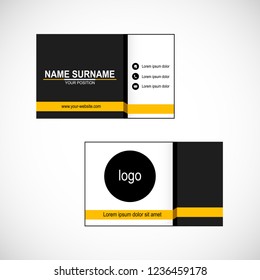 Business card vector