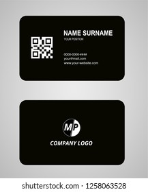 Business card vector