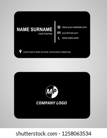 Business card vector