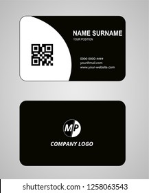 Business card vector