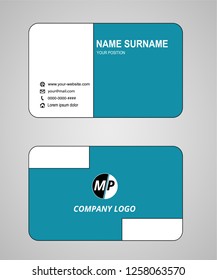 Business card vector