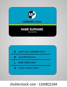 Business card vector