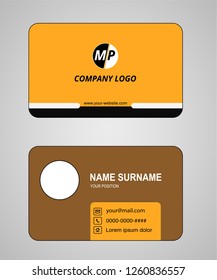 Business card vector