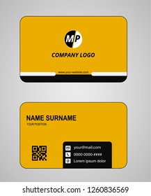 Business card vector