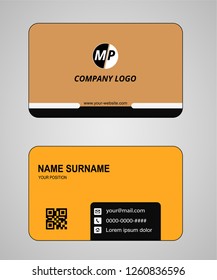 Business card vector