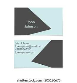 business card vector