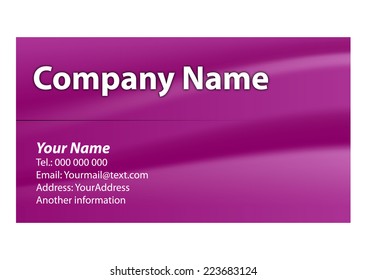 Business Card - vector