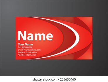 Business Card - vector 