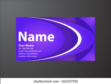 Business Card - vector