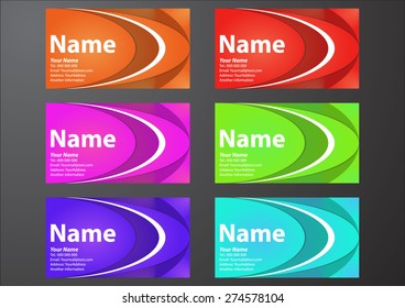 Business Card - vector