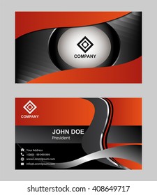 Business card vector 
