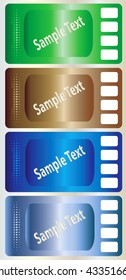 business card, VECTOR