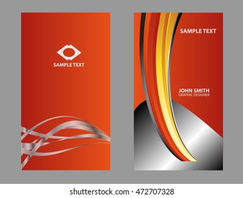 Business card vector 
