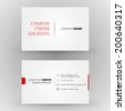 technical business card