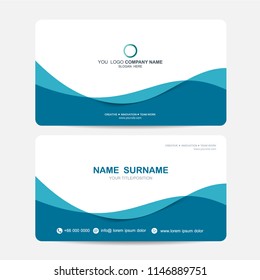 Business card vector background
