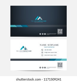 Business card vector background