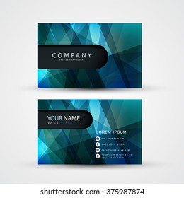 Business card vector background