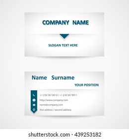 Business card vector background
