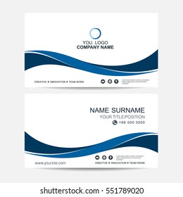 Business card vector background