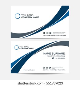 Business card vector background