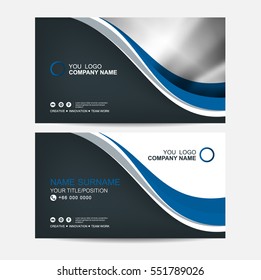 Business card vector background