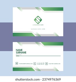 Business card vector background design