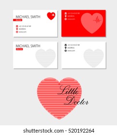 Business card vector background. Several variants vector