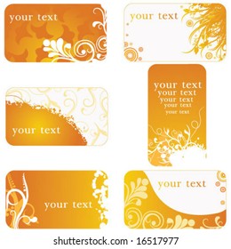 Business card - vector collection