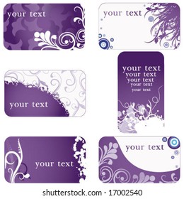 Business card - vector collection