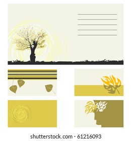 Business card - vector collection
