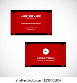 Business card vector design