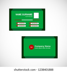 Business card vector design