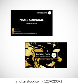 Business card vector design