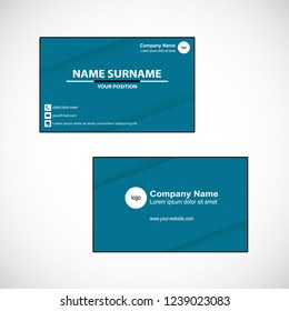 Business card vector design