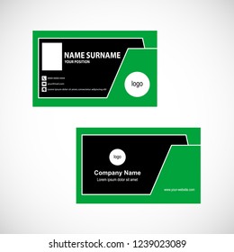 Business card vector design