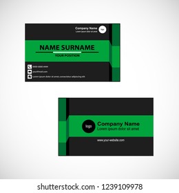 Business card vector design
