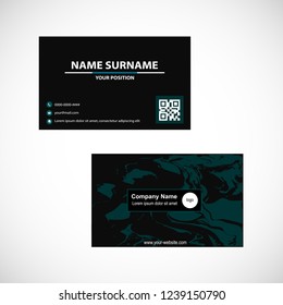 Business card vector design