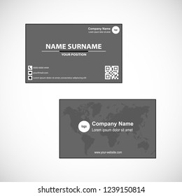 Business card vector design