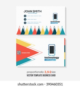 Business Card Vector Design 