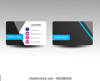 Business card  Vector design
